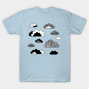 Clouds pattern T-Shirt